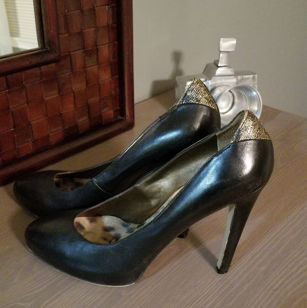 Sam Edelman Leather High Heels